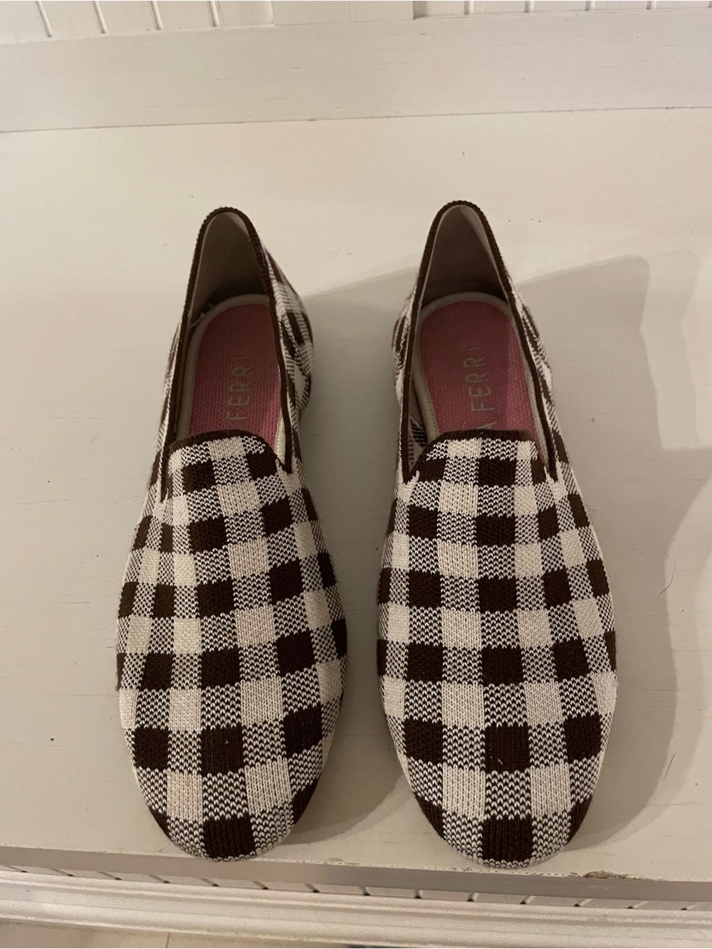 Rothys chestnut merino loafer size 7.5